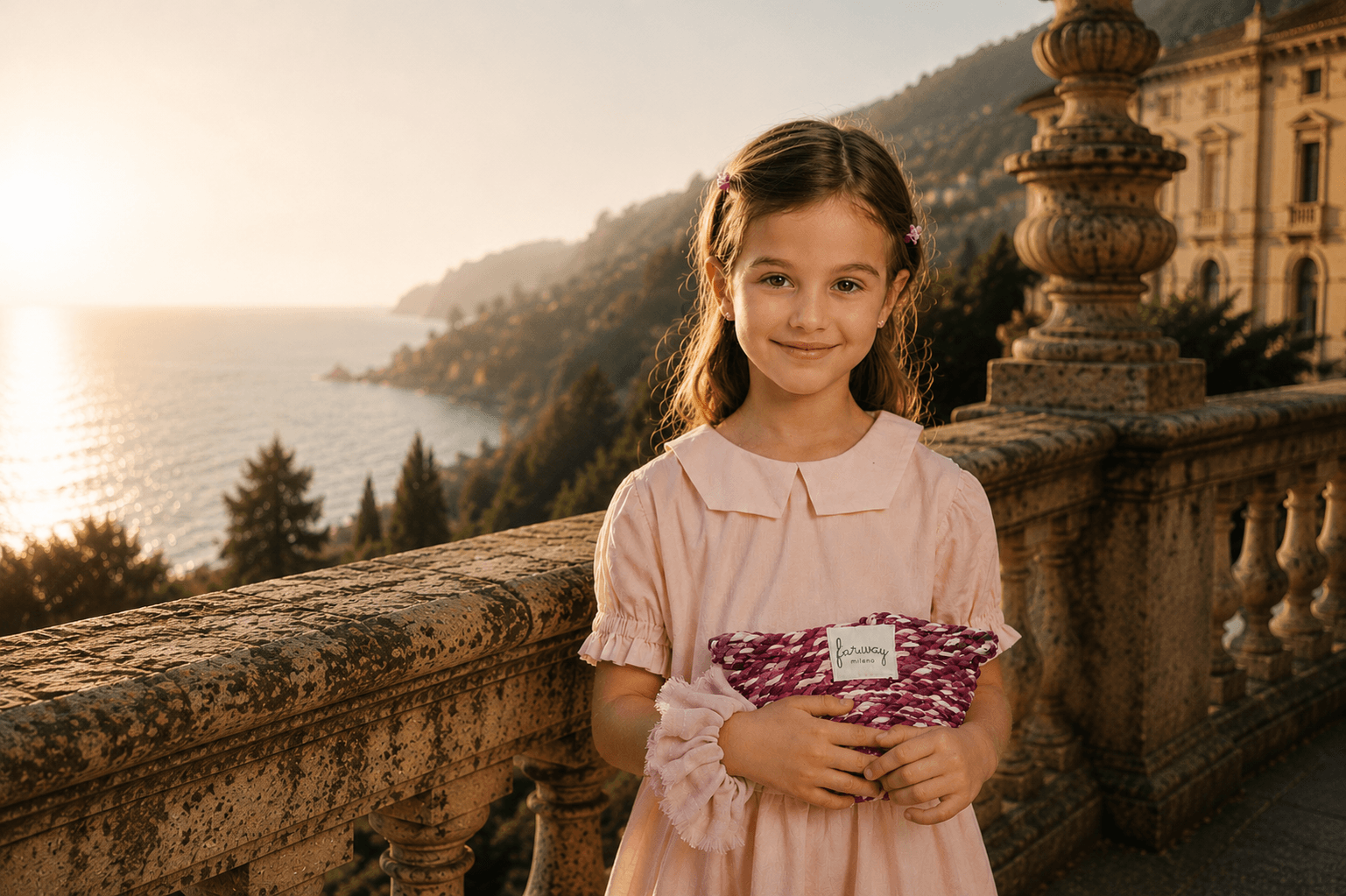 Bambina Farway Milano con accessori estate